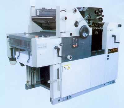 双色双面胶印机